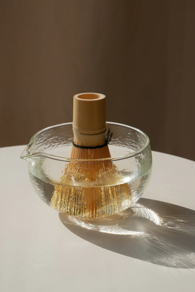 Matcha-skål i glass