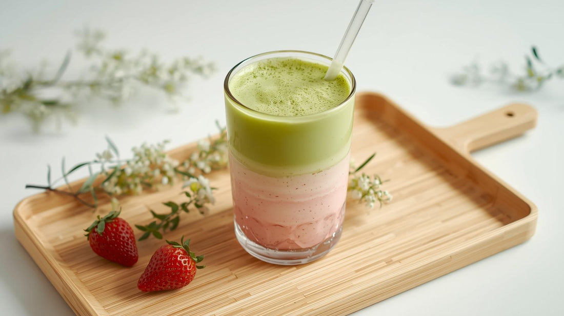 Jordbær Matcha Latte - Oppskrift og Guide