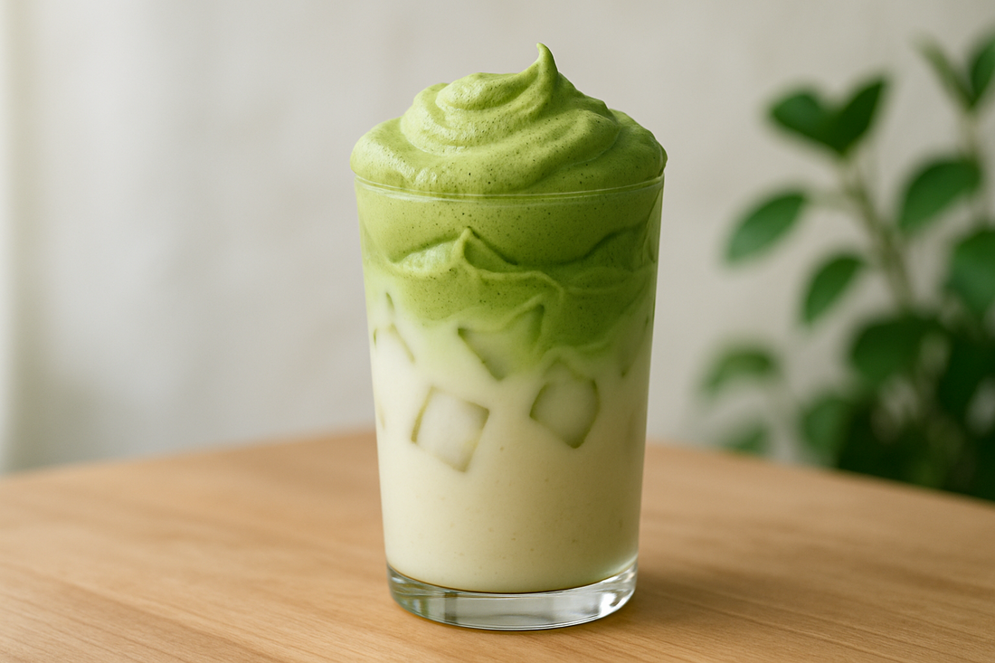 Cloudy-Matcha ☁️ - Den perfekte kremete matcha-drikken